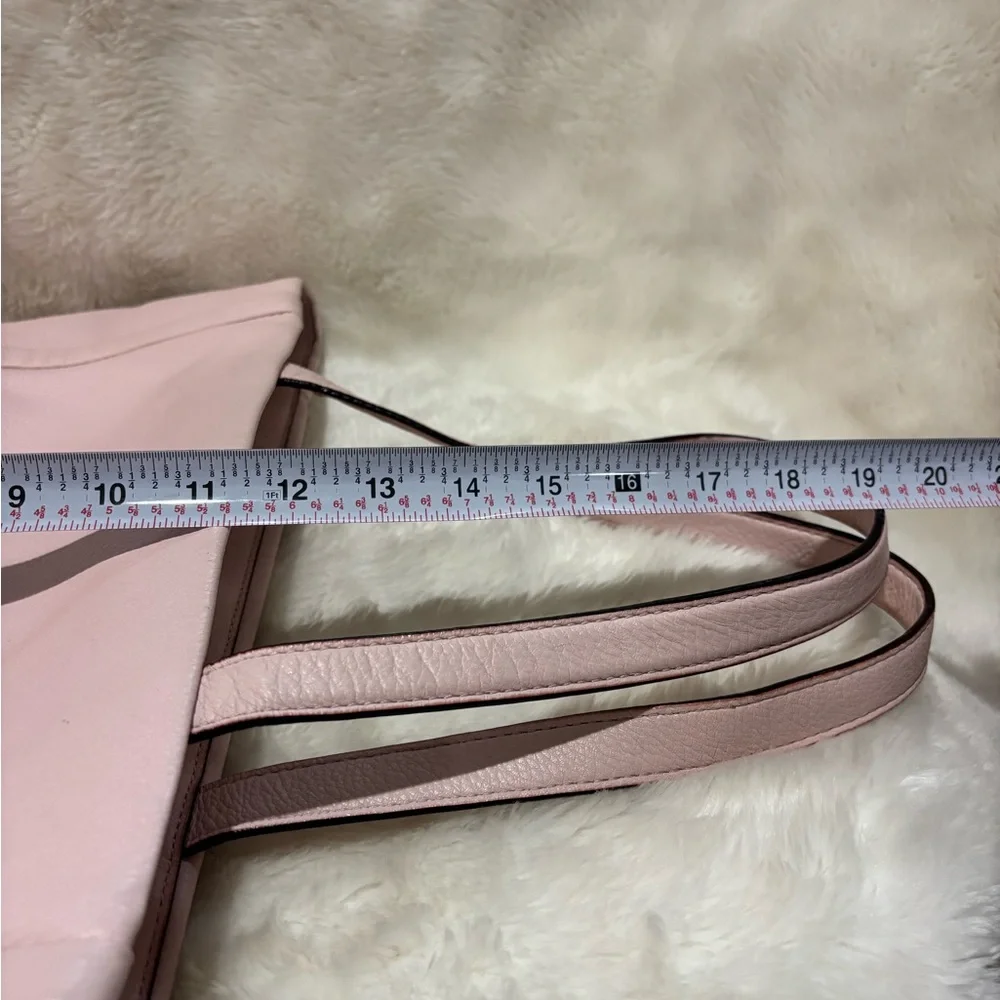 Kate Spade Blush Pink Tote with Bow Accent - Picture 14 of 16